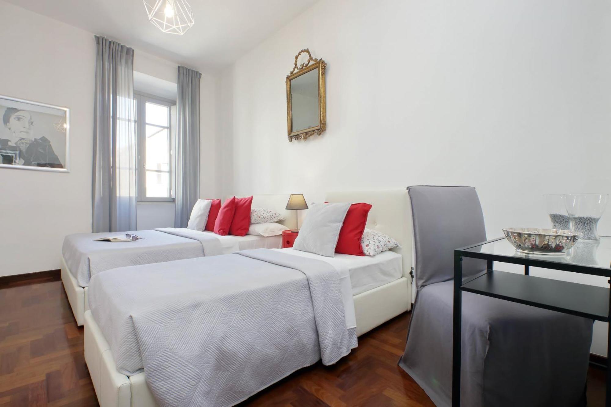 Luxury Apartment Vaticano-S'Peter Basilica - Netflix Wifi - Aircond Rzym Zewnętrze zdjęcie